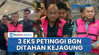 Detik detik Eks Kepala BGN dan 2 Waka Keluar Kejagung Pakai Rompi Tahanan Pink, Tangan Diborgol