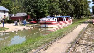 preview picture of video 'Metamora Canal Boat in Franklin County, Indiana'