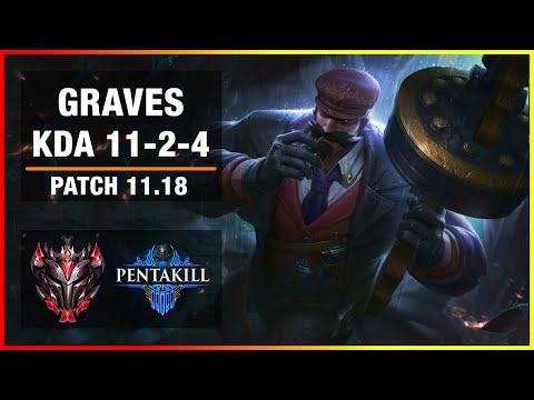 Graves vs Jarvan IV - Grandmaster EUW - Patch 11.18