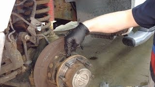 Ford Superduty Front ABS Sensor Replacement