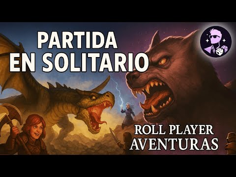 PARTIDA en SOLITARIO a ROLL PLAYER AVENTURAS