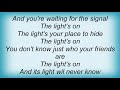 Secret Machines - Light's On Lyrics