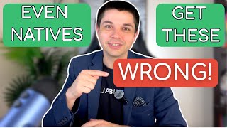 10 Grammar Mistakes Even Natives Make! (Do YOU?)