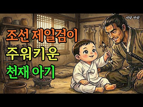 조선 제일검이 주워키운 천재 아기|야담-만담-옛날이야기-전래이야기-오디오북