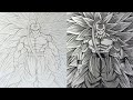 How to Draw Goku super Saiyan infinity[full body] | Dragonball
