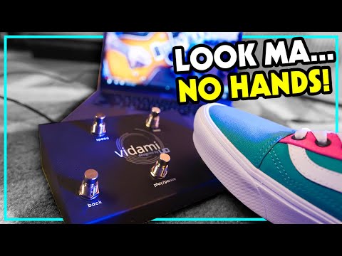UTILITY DESIGN VIDAMI PLUS PACK USB Hands Free Video Looper Pedal with Software, Cable & Picks image 14