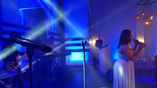 Bucie Performing Rejoice Live with a Band