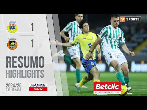 Resumo: Arouca 1-1 Rio Ave (Liga 24/25 #21)