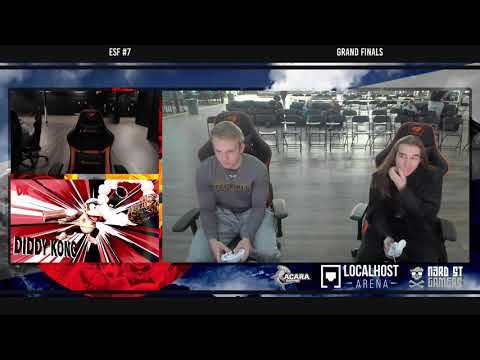 Elite Smash Friday #7 - AcaRa|BANG! [L] (Diddy) Vs. Pink Menace (Samus, Dark Samus, Ridley) - GF