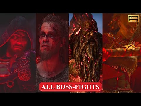 [Assassin's Creed Valhalla: Dawn of Ragnarok DLC-3] ALL BOSS-FIGHTS GAMEPLAY & CINEMATIC SCENES