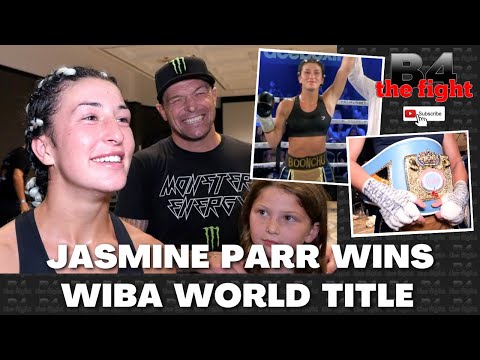Jazzy Parr Post Fight interview