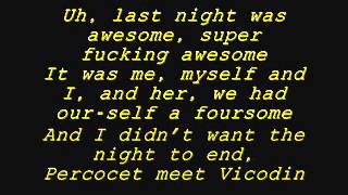 Paris Hilton - Last Night ft. Lil Wayne  . Video Lyrics ''HD''