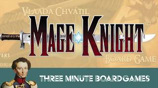 3 Minute Board Games - Mage Knight Board Game video thumbnail