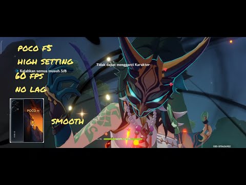 Genshin Impact - Poco F5 setting highest