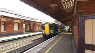 preview picture of video 'Class 172 no. 172344 Departing from Stourbridge Junction on 7/8/13'