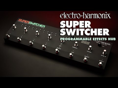 Electro Harmonix Super Switcher Switching Control Center w/ EHX Power Supply! image 5