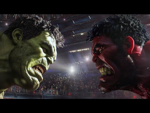Red Hulk VS Gladiator Hulk