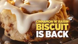 Hardee's Cinnamon 'N' Raisin Biscuit | Welcome Home