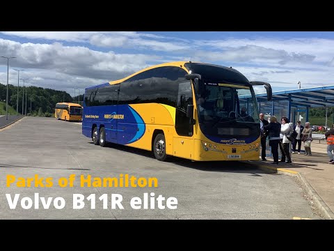 Park’s of hamilton Volvo B11RT plaxton elite (LSK 844) service:M90