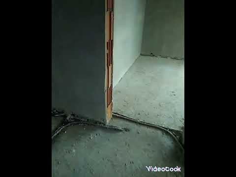 Teil 7 Doppelhaus Verputzen é fertig und Elektro Arbeiten.