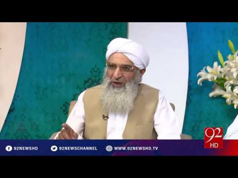 Subh e Noor -19-10-2016 - 92NewsHD