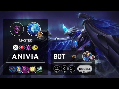 Anivia Bot vs Ezreal - KR Master Patch 10.20