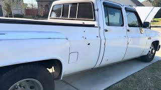 Video Thumbnail for 1986 GMC Sierra 3500 2WD Crew Cab