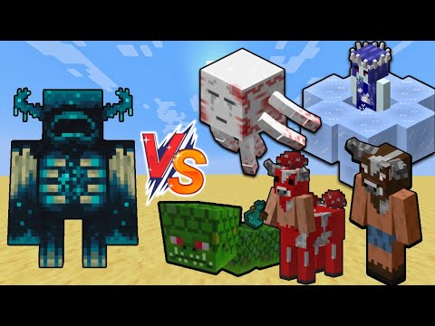 WARDEN vs All The Twilight Forest Mobs in Minecraft