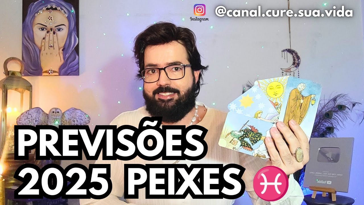 PEIXES  ♓️ PREVISÕES 2025: LEITURA COMPLETA MANDALA ASTROLÓGICA! #2025