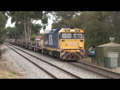 New Bordertown Freight & 2212 back in the Hills: Trains in the Adelaide Hills