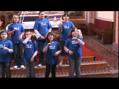 Dječji zbor Sanctus -Tko stvori