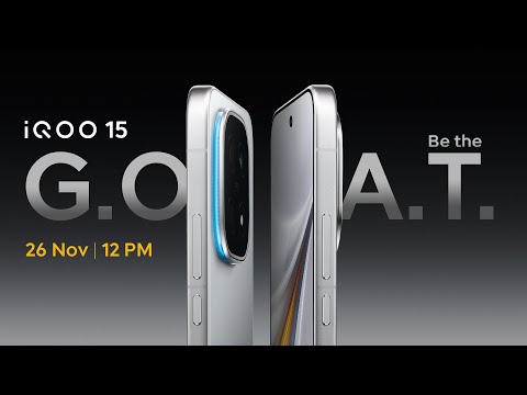 Introducing #iQOO15 | Be the G.O.A.T