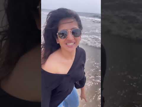 Krutika Gaikwad on Instagram Is beach in love with me or am I Guess the place #beach #love #shorts