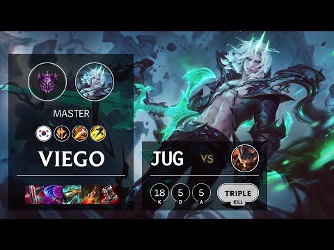 Viego Jungle vs Rumble - KR Master Patch 11.17