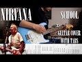 Nirvana - School - Guitar cover with tabs