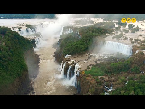 Найбільший водоспад світу та унікальна сім’я карликів. Бразилія. Світ навиворіт 10 сезон 11 випуск