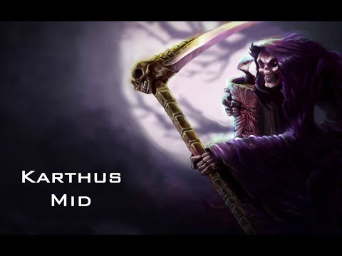 Karthus Mid - Gameplay Commentary - [6.6]