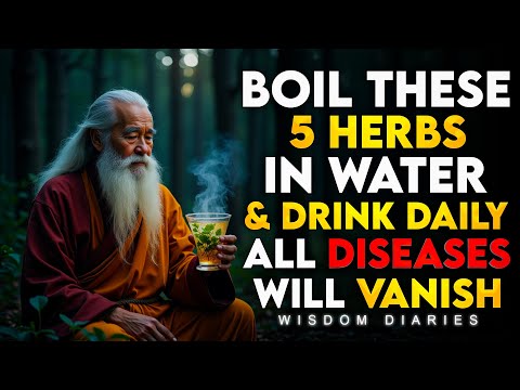 Boil These 5 Herbs in Water and Drink Daily | It Will Cure 99% Diseases | Buddhist Wisdom