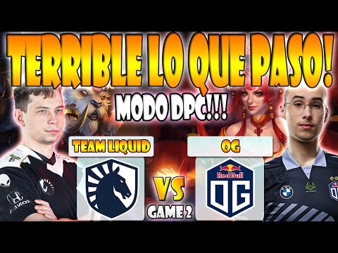 OG VS TEAM LIQUID BO3[GAME 2] NISHA, ZAI VS YURAGI, BZM - DPC WEU 2023 TOUR 2: DIVISION 1- DOTA 2