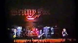 Britny Fox Girlschool Live Pittsburgh 1989