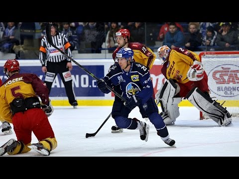 3. kolo čtvrtfinále 1. ligy: Rytíři Kladno - HC Dukla Jihlava 4:3