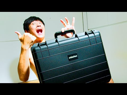 保護攝影器材 Vidafun V21 平價便宜氣密箱 台灣氣密箱 防水 開箱 實際使用 測試 分享 優缺點 評價 測試 VS Pelican 手撕泡棉 簡單好用 硬殼箱