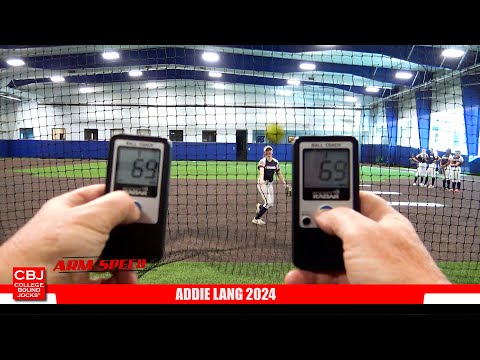 Addie Lang 2024 Shortstop Softball Skills Video