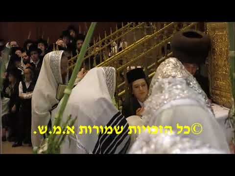 Sukkos 5782 With Belzer Rebbe
