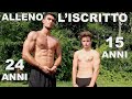 ALLENO UN MIO ISCRITTO DI 15 ANNI! COME SVILUPPARE PETTORALI ENORMI A CORPO LIBERO! CIRCUITO PETTO!