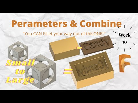 F18-19-Fusion 360 Lessons: Parametric Resizing & Mold Creation Made Easy! 🚀