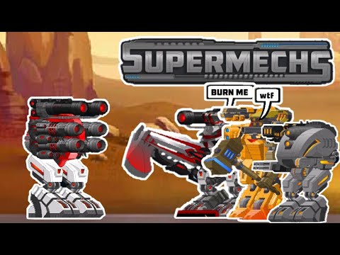 Quadruple Heat Bombs! - Super Mechs
