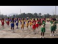 HOCL School S Annual Sports Day Celebrations 2019 Flower Drill Class 3A And 4A