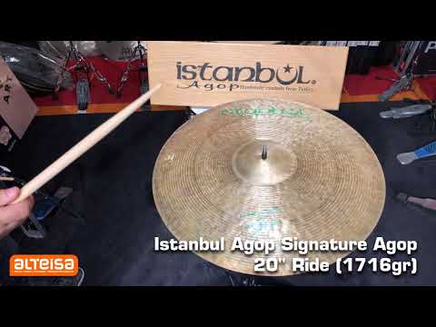Istanbul Agop 20" Signature Agop Ride 1676gr,1686gr,1673gr, image 4
