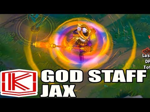 GOD STAFF JAX SKIN SPOTLIGHT - League of Legends